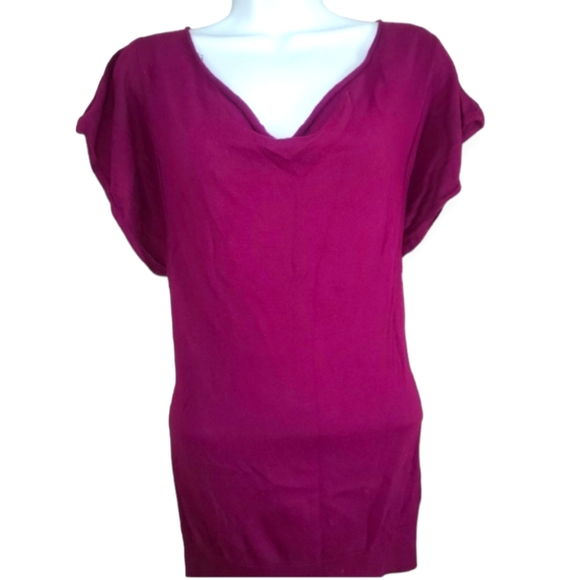 LOFT Sweaters - NWOT LOFT magenta purple wool blend sweater Womens Medium